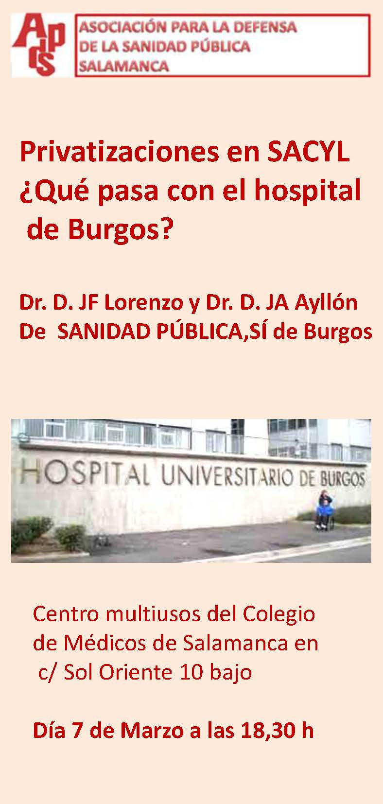 privatizaciones en sacyl